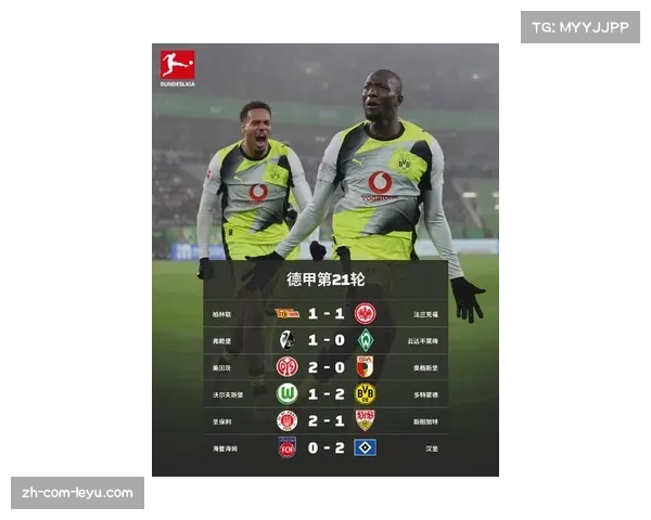 多特2026年德甲8场不败 定位球12次破门高居联赛榜首